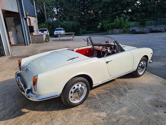 Classic Road and Race Cars for Sale. 101 Spider 3/4 rear
