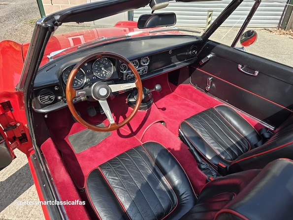 Spider Junior interior